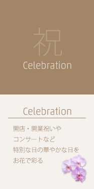Celebration：祝う